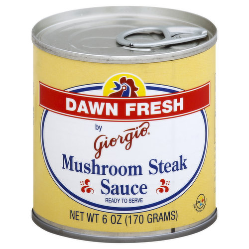 Giorgio Dawn Fresh Steak Sauce, Mushroom