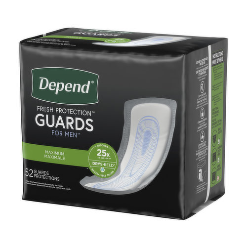 Depend Guards for Men - Comfortable Protection – CheapChux