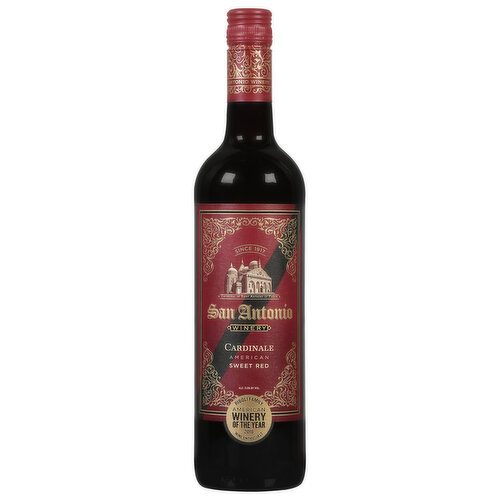 San Antonio Winery Red Wine, Sweet Red, Cardinale