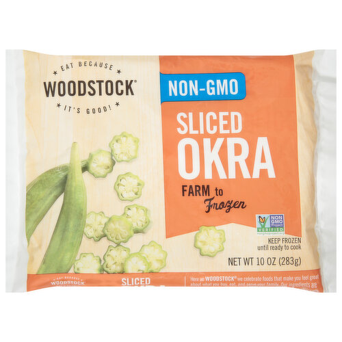 Woodstock Okra, Sliced