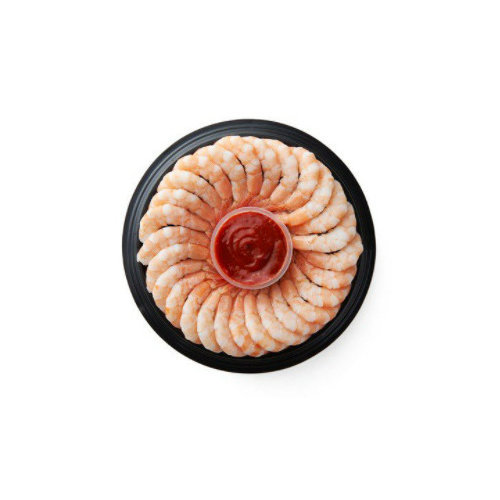 Giant Cooked Cocktail Shrimp Ring 61-70 ct per lb Frozen