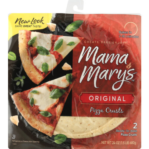 Mama Marys Pizza Crusts, Original