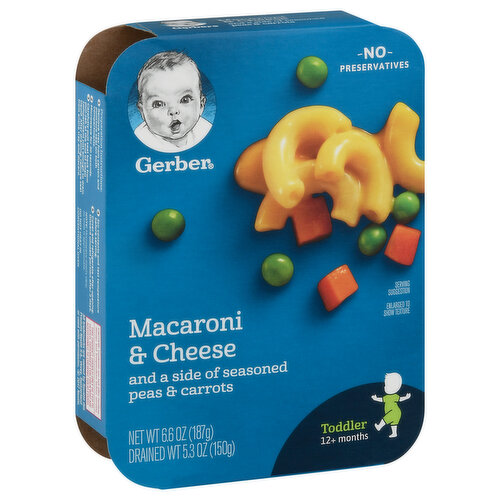 Gerber Macaroni & Cheese, Toddler (12+ Months)