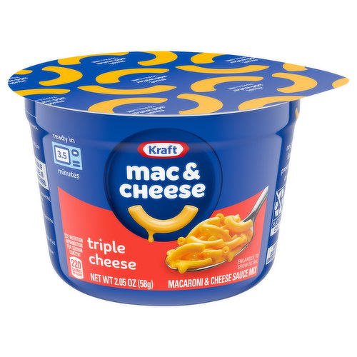 Kraft Mac & Cheese, Triple Cheese