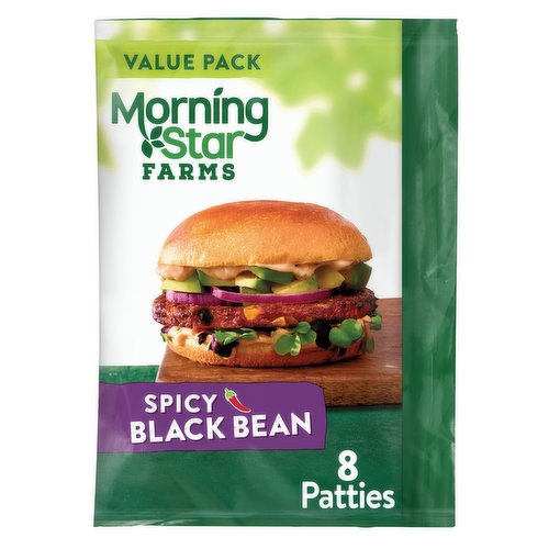 NaN Veggie Burgers, Spicy Black Bean, Value Pack