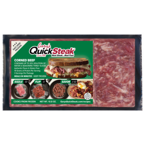 Gary's Quick Steak Corned Beef