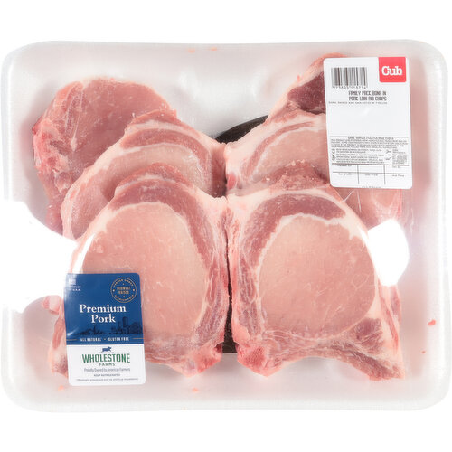 Cub Center Cut Pork Rib Chops, Family Pack