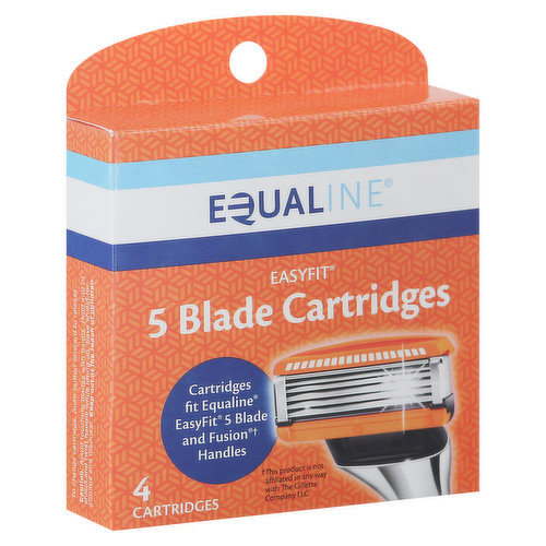 Equaline Easyfit Cartridges, 5 Blade