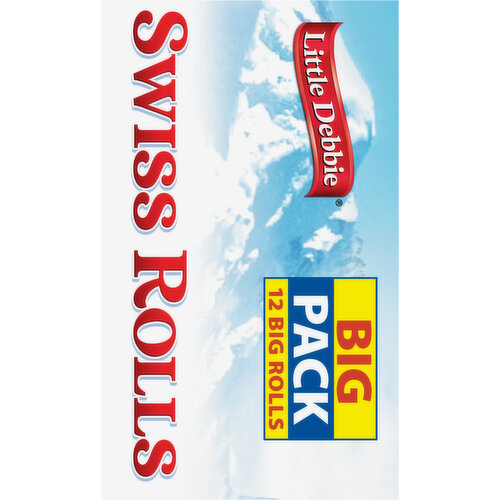 Little Debbie Swiss Rolls, Twin Wrapped, Big Pack