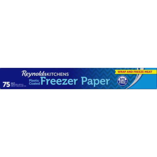 Reynolds Freezer Paper, Plastic Coated