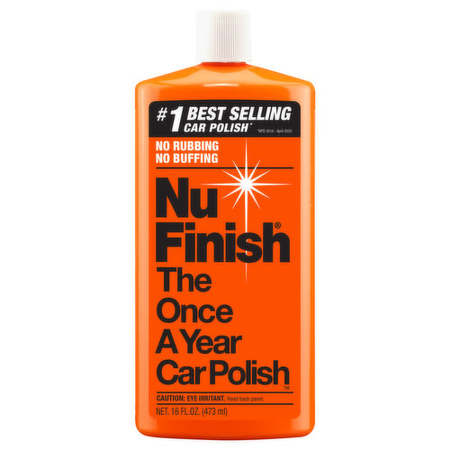 Nu Finish Car Polish, No Rubbing, No Buffing