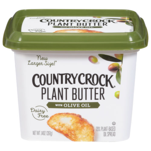 Country Crock Plant Butter, with Olive Oil, Dairy Free