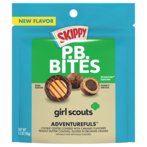 Skippy P.B. Bites, Adventurefuls, Girl Scouts