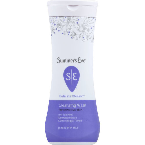 Summer's Eve Cleansing Wash, Delicate Blossom