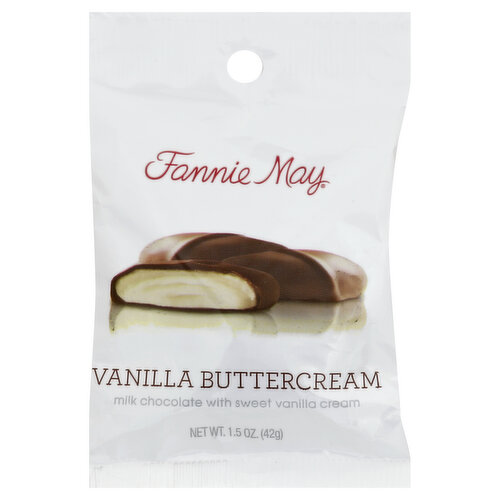 Fannie May Milk Chocolate, Vanilla Buttercream