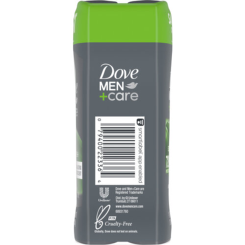 Dove Men Soap Bar + Care Extra Fresh, 14 ct