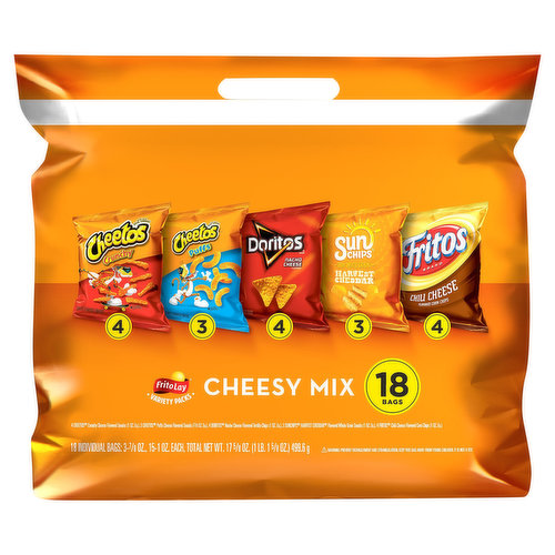 Lay's Cheesy Mix, Variety Packs