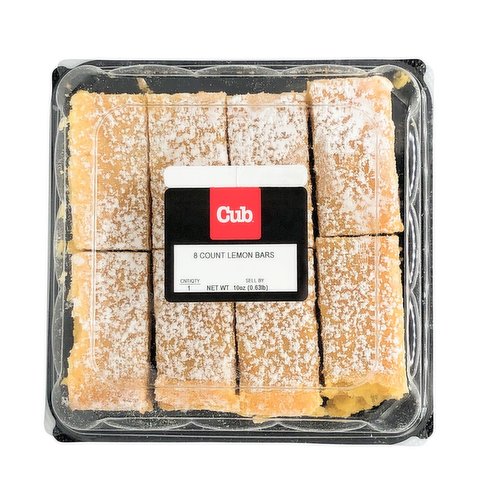 Cub Bakery Lemon Bars 8 Count