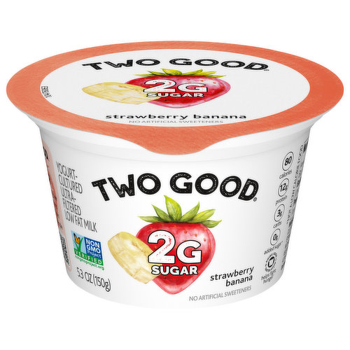 Two Good Yogurt, Strawberry Banana