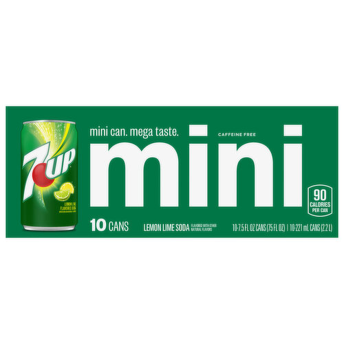 7-UP Soda, Lemon Lime, Mini