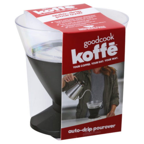 Goodcook Koffe Coffee Maker, Auto-Drip Pourover
