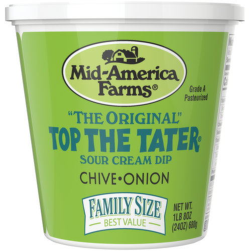 Mid America Farms Top the Tater Chive & Onion Sour Cream