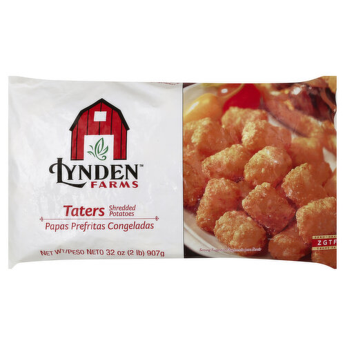 Lynden Farms Frozen Hash Brown Potato Patties 10 ct