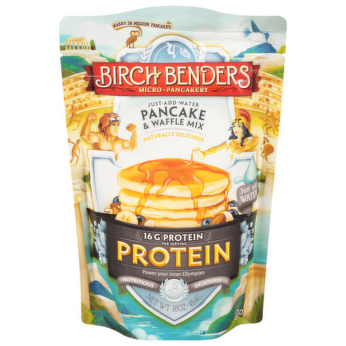 Birch Benders Pancake & Waffle Mix, Protein