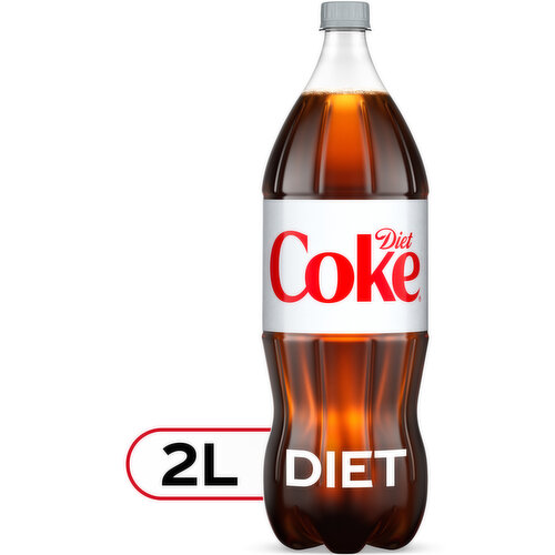 Diet Coke Soda Soft Drink, 2 Liter