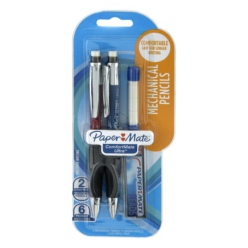 Paper Mate ComfortMate Ultra Mechanical Pencil, Comfortable, Leads