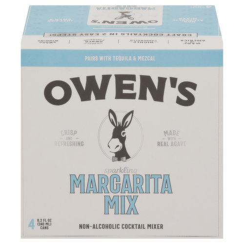 Owen's Cocktail Mixer, Margarita Mix, Non-Alcoholic