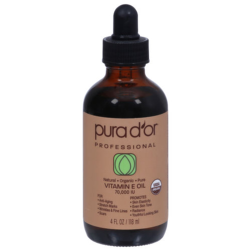 Pura Dor Professional Vitamin E Oil