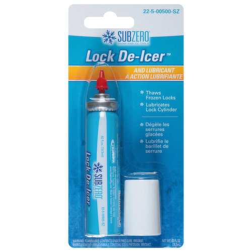 Subzero Lock De-Icer