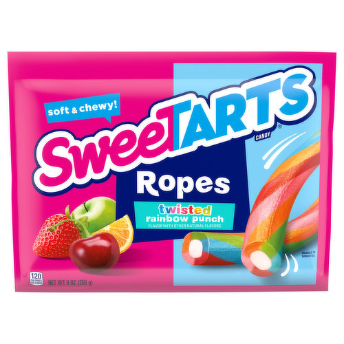 Sweetarts Candy, Twisted Rainbow Punch, Ropes