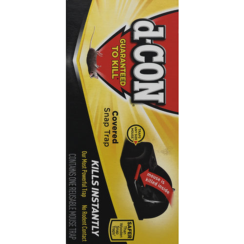 NEW d-CON Ultra Set covered mouse trap dCon - A BETTER REUSABLE MOUSE TRAP