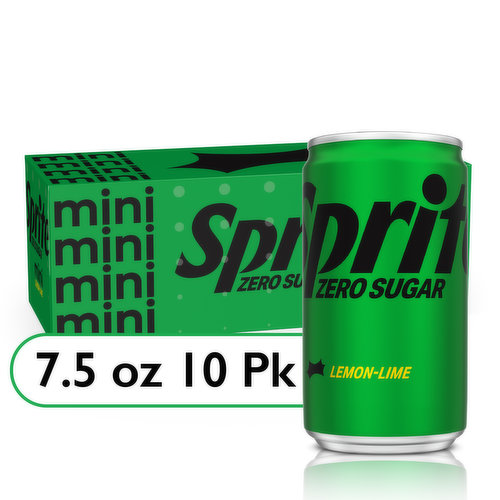 Sprite Diet Lemon Lime Soda, 7.5 fl oz