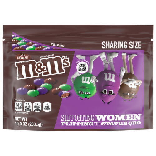 M&M's Chocolate Candies, Milk Chocolate, Sharing Size