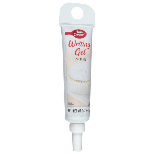 Betty Crocker Writing Gel, White