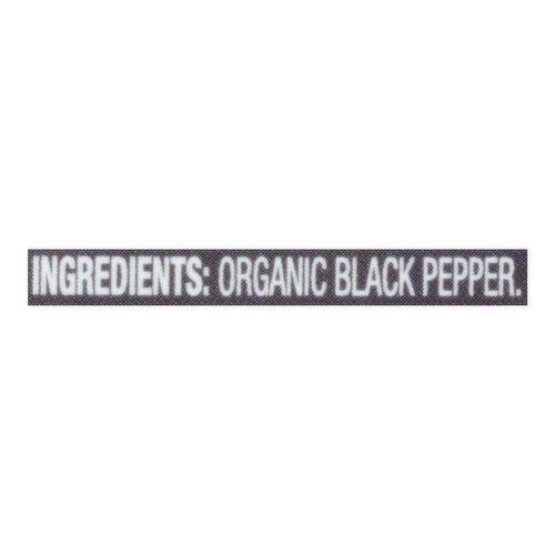 Wild Harvest Black Pepper, Organic, Ground