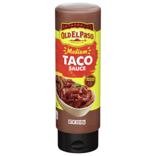 Old El Paso Sauce, Taco, Medium