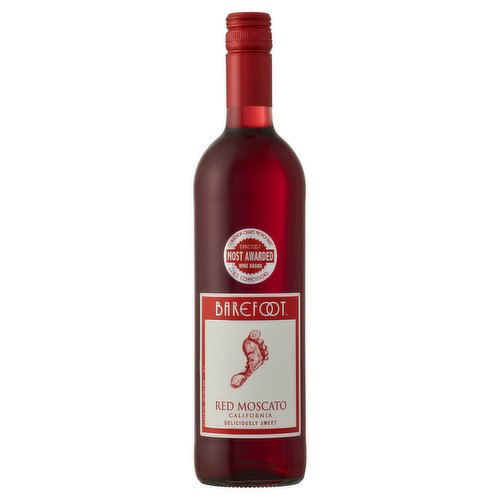 Barefoot Cellars Red Moscato Red Wine 750ml 