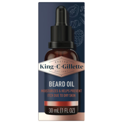 King C Gillette Beard Oil