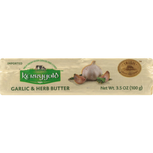 Kerrygold Butter, Garlic & Herb 3.5 Oz