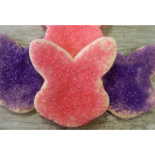 Cub Bakery Sugared Bunny Coutout Cookies