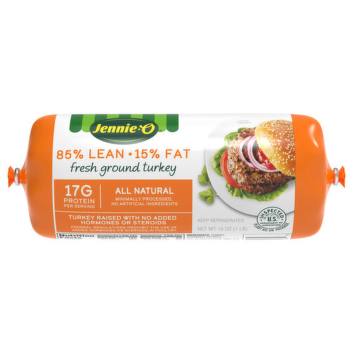 Jennie-O Turkey, Ground, Fresh, 85%/15%