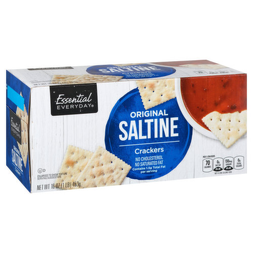 Essential Everyday Crackers, Saltine, Original