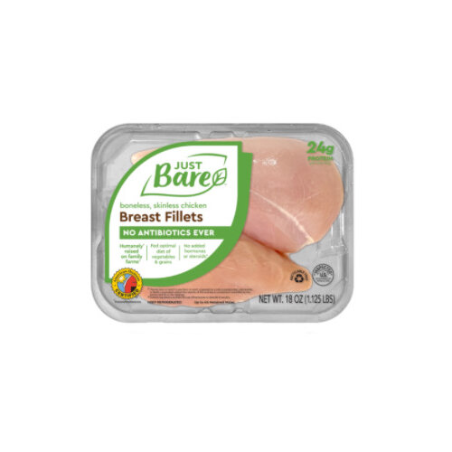 Boneless Skinless Chicken Breast Fillets - Just Bare Foods