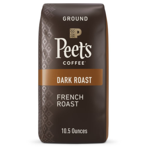 Peet's Coffee French Roast, Dark Roast Ground Coffee