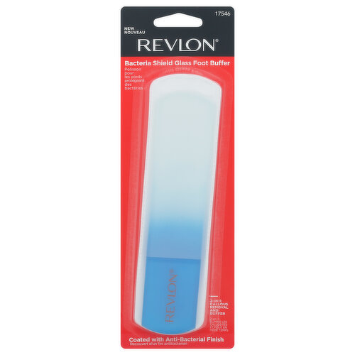 Revlon Bacteria Shield Glass Foot Buffer