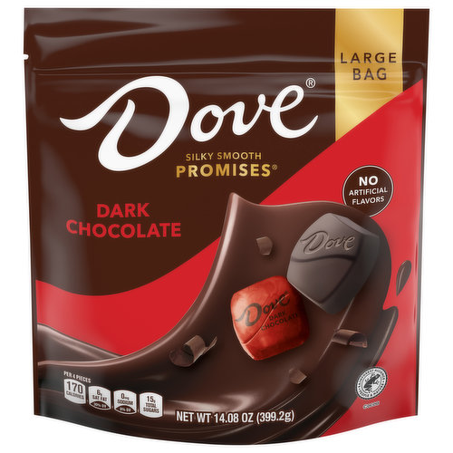 Dove Promises Candy, Dark Chocolate, Silky Smooth, Large Bag